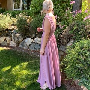 Azazie vintage Mauve dress